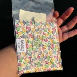 Longaberger Jelly Bean Print Handle Gripper NIB